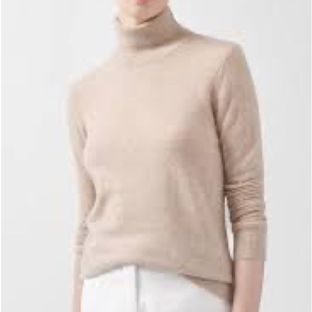 ATM Recycled Cashmere Turtleneck in Carmel
